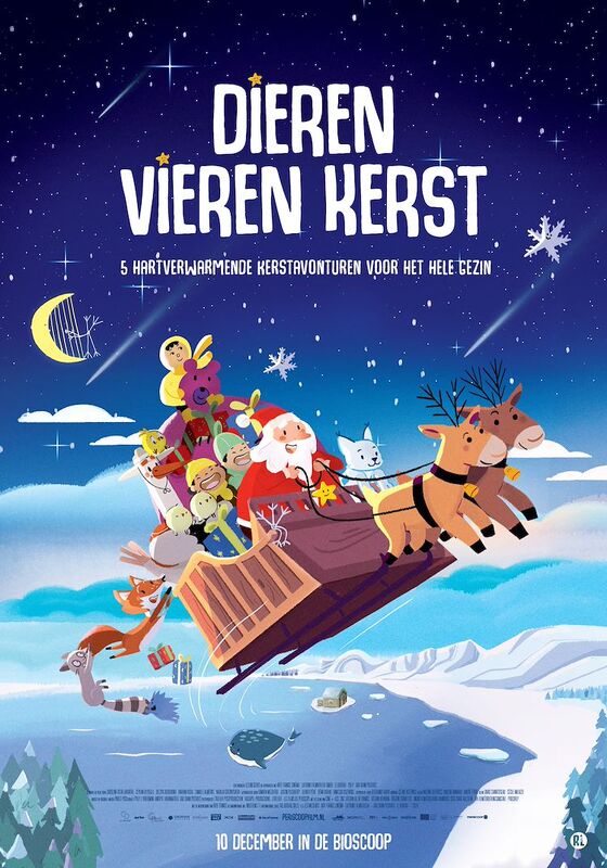 Dieren vieren Kerst