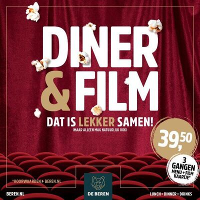 Diner & Film De Beren Gouda