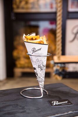 Pomms' Gouda Film & Friet deal